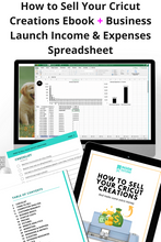 Load image into Gallery viewer, Make money with Cricut machine, Cricut projects to sell, Cricut Pricing guide
