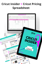Load image into Gallery viewer, Printable Cricut Cheat Sheets, Cricut Design Space Help, Cricut Design Space ebook, Cricut Design Space Tutorials, Cricut Design Space Videos, Cricut Guide,