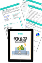 Load image into Gallery viewer, Cricut business checklist, Cricut business, Cricut profitable business, Cricut side hustle