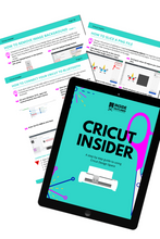 Load image into Gallery viewer, Printable Cricut Cheat Sheets, Cricut Design Space Help, Cricut Design Space ebook, Cricut Design Space Tutorials, Cricut Design Space Videos, Cricut Guide,
