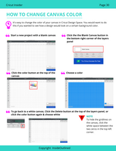 Load image into Gallery viewer, Printable Cricut Cheat Sheets, Cricut Design Space Help, Cricut Design Space ebook, Cricut Design Space Tutorials, Cricut Design Space Videos, Cricut Guide,