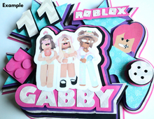 Load image into Gallery viewer, Custom 3D Cake Topper