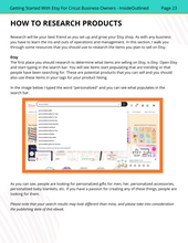 Load image into Gallery viewer, Getting Started with Etsy for Cricut Business, Cricut Business Plan, Cricut Etsy, Cricut Etsy Shop, Starting a Cricut Etsy Shop Cover