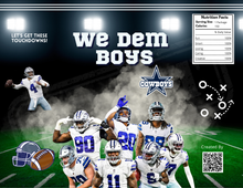 Load image into Gallery viewer, Personalized Dallas Cowboys Chip Bag Template – Editable in Canva | DIY Printable Party Favor | Instant Download