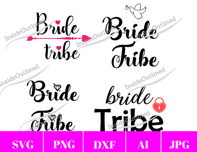 Bride Tribe Svg File