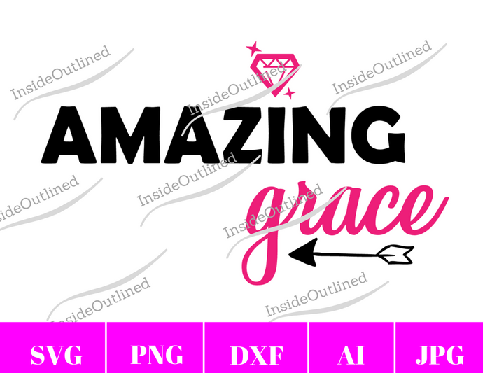 Amazing Grace Svg File