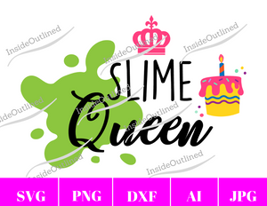 Slime Queen Svg File