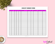 Load image into Gallery viewer, Cricut Business Order Form