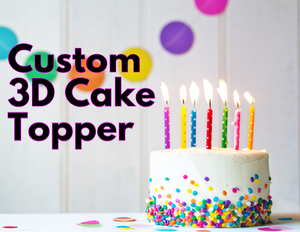Custom 3D Cake Topper